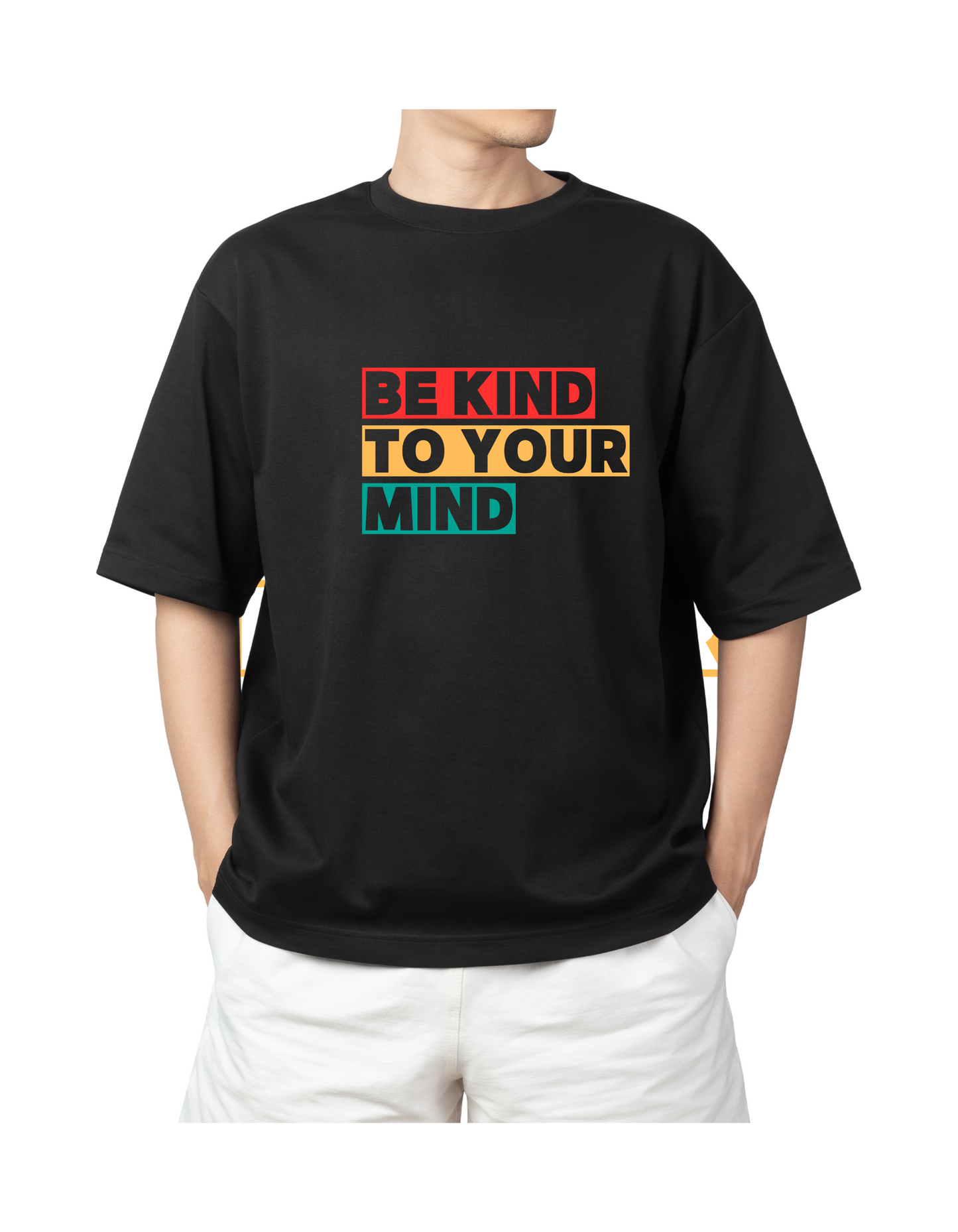 SayDrip Oversized Tee – Be Kind To Your Mind