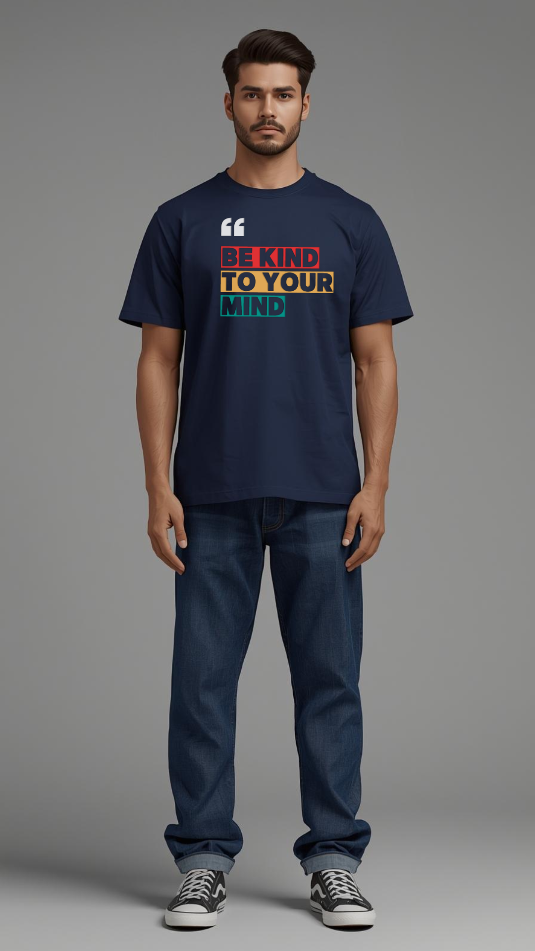 SayDrip Oversized Tee – Be Kind To Your Mind