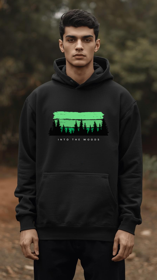 🌲 Into The Woods Oversized Hoodie | Nature Explorer Streetwear