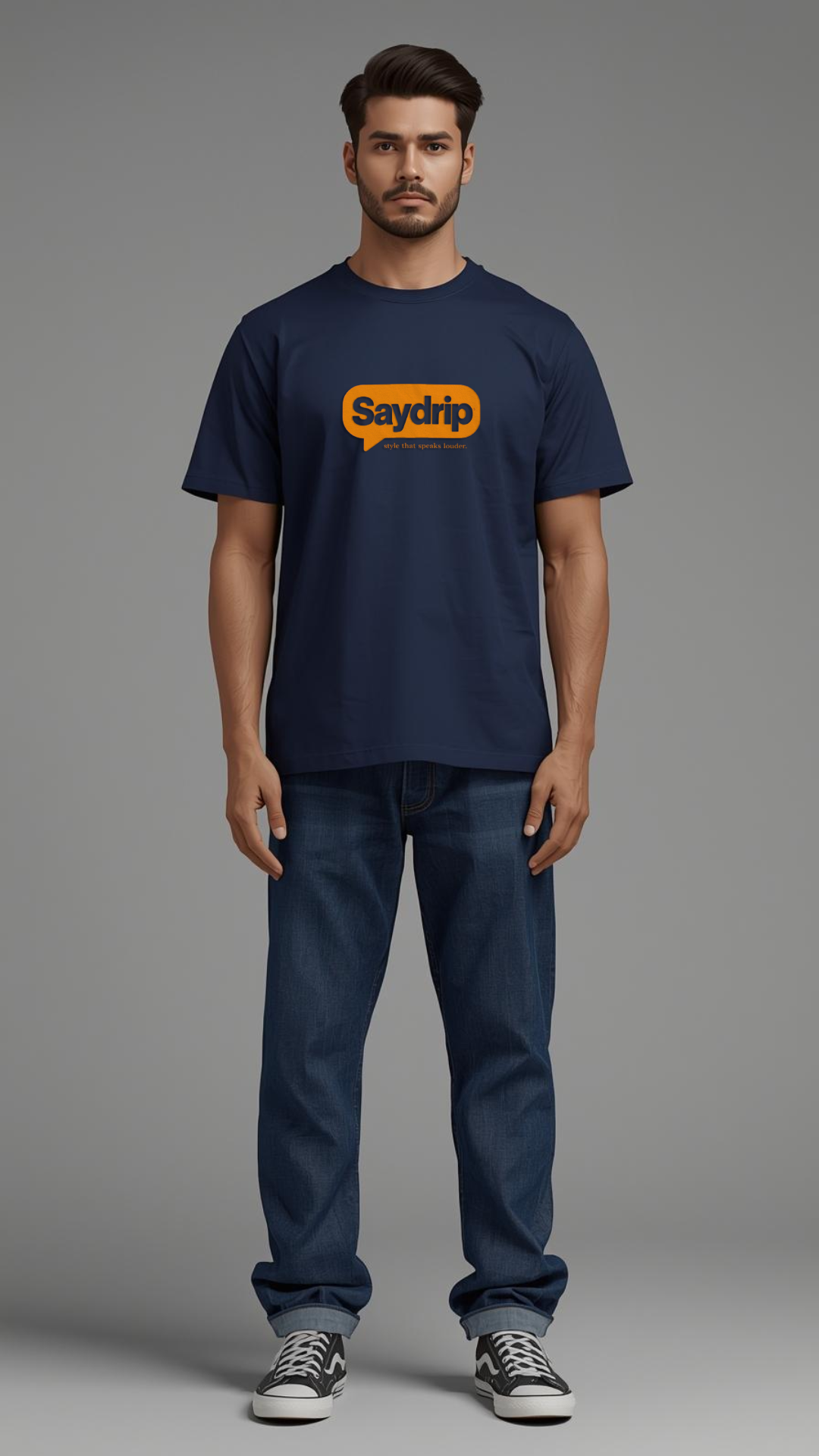 SayDrip “Savage 404” Oversized Graphic Tee – Style That Speaks Louder ⚡