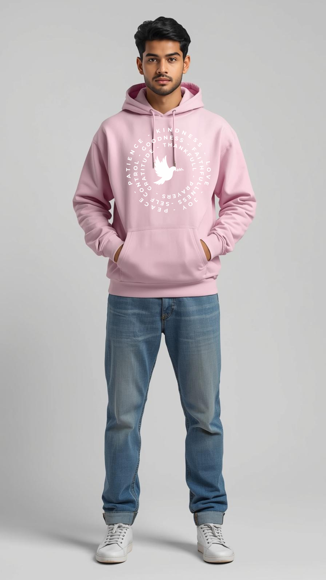 Spiritual Dove Hoodie ๐๏ธ โ Faith, Peace & Good Vibes in Every Thread