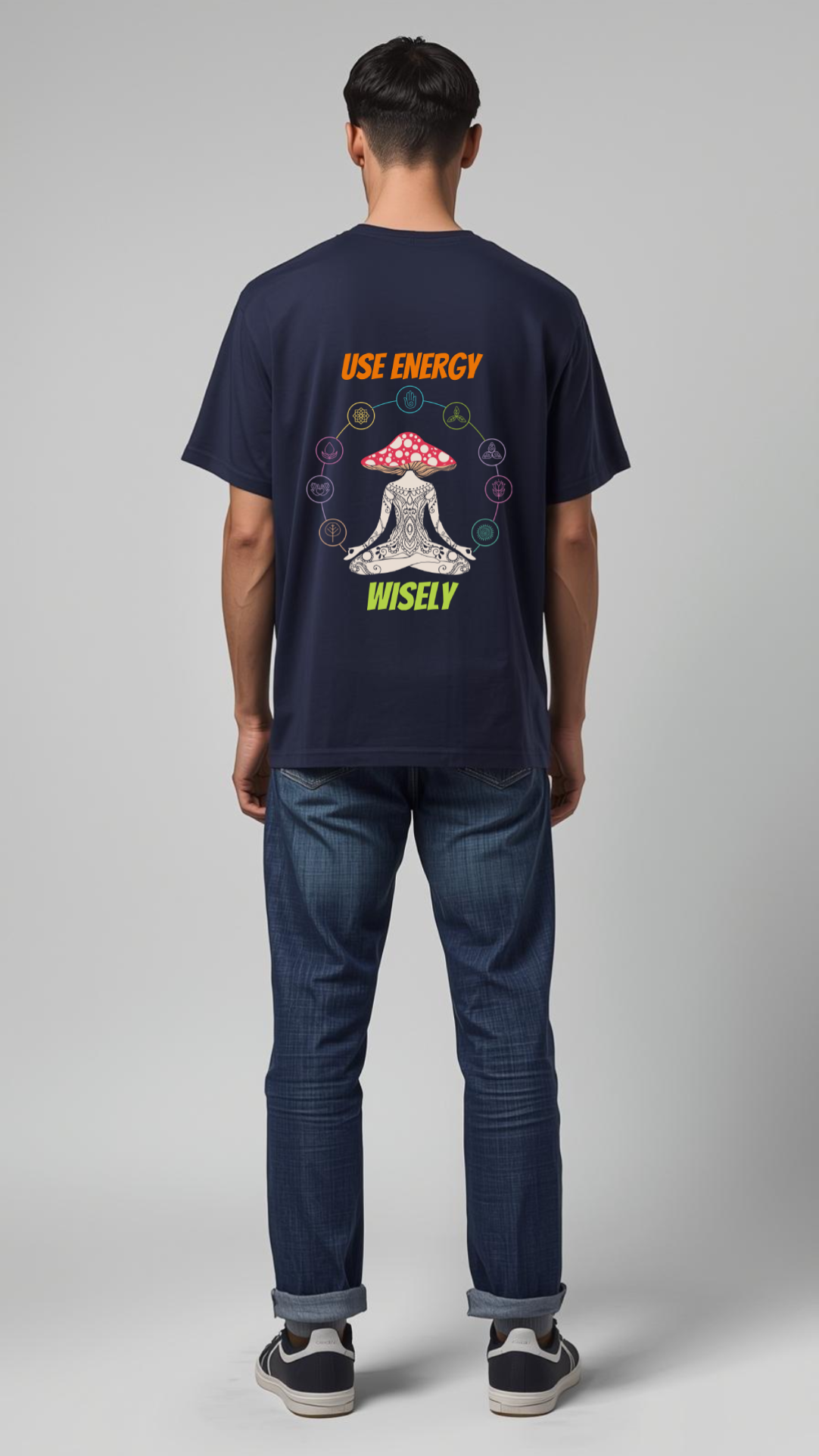 Trippy Vibes T-Shirt | Energy Flow & Conscious Living 🌿🔥