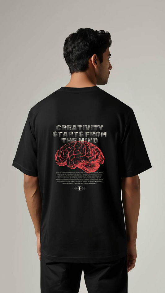 🧠 Creativity Starts From The Mind Tee | Streetwear Statement Piece