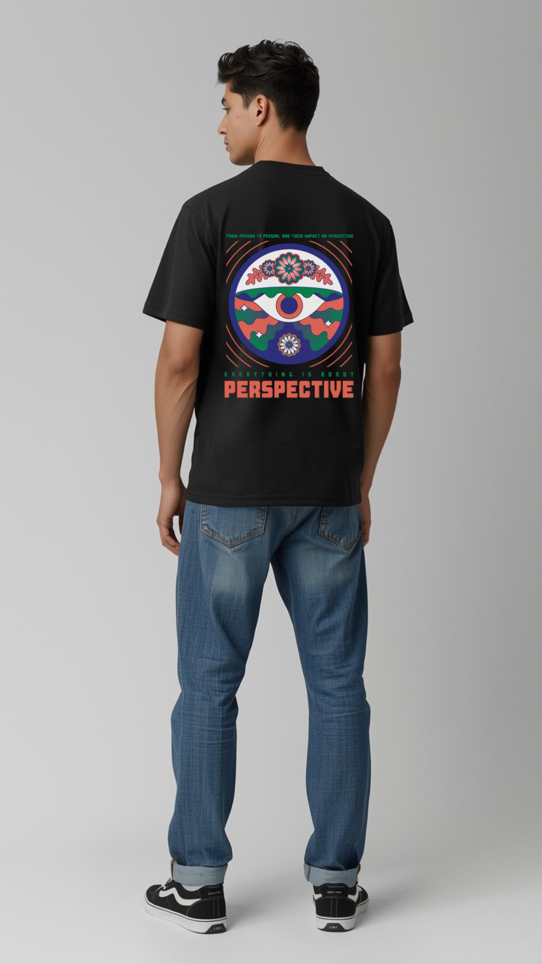 "Perspective" Psychedelic Eye Graphic Tee 🌸👁️