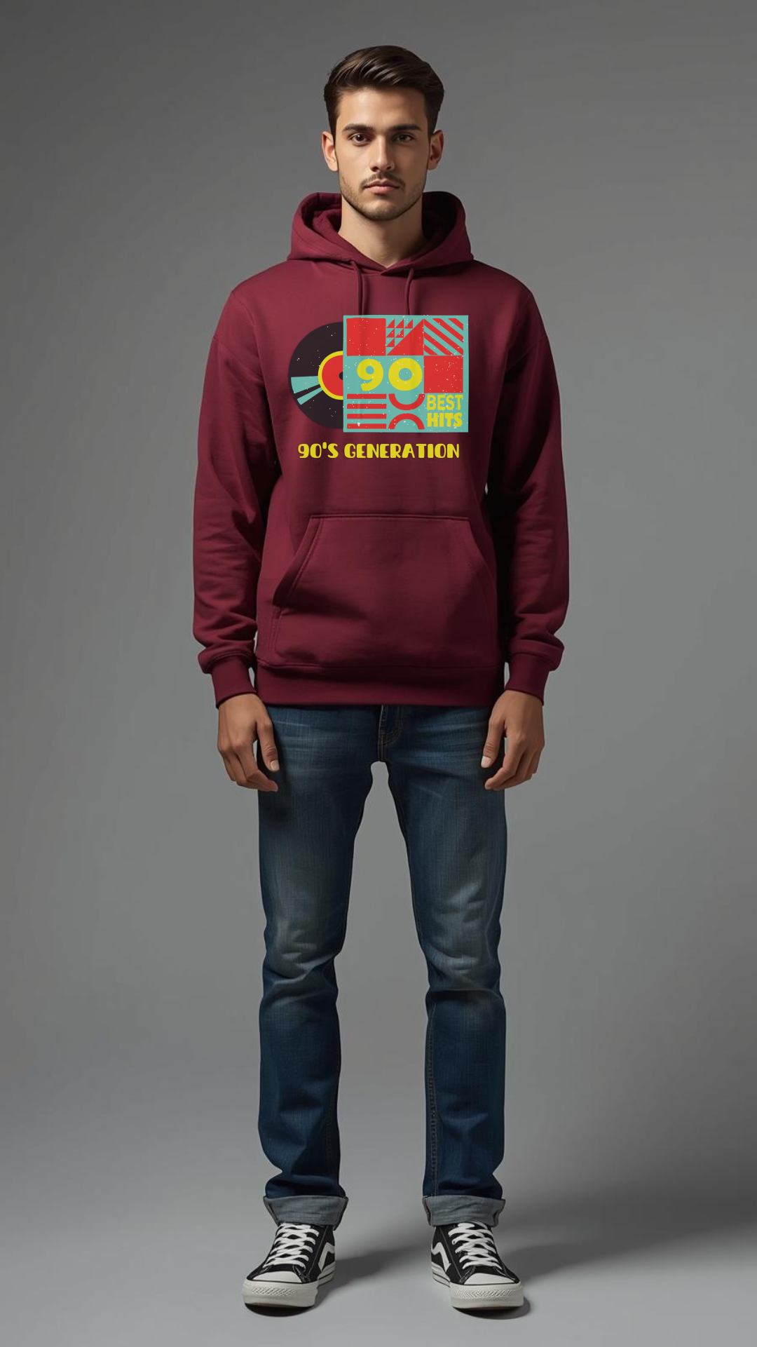 90’s Generation Hoodie 🎵 | Retro Streetwear for the OG Vibe