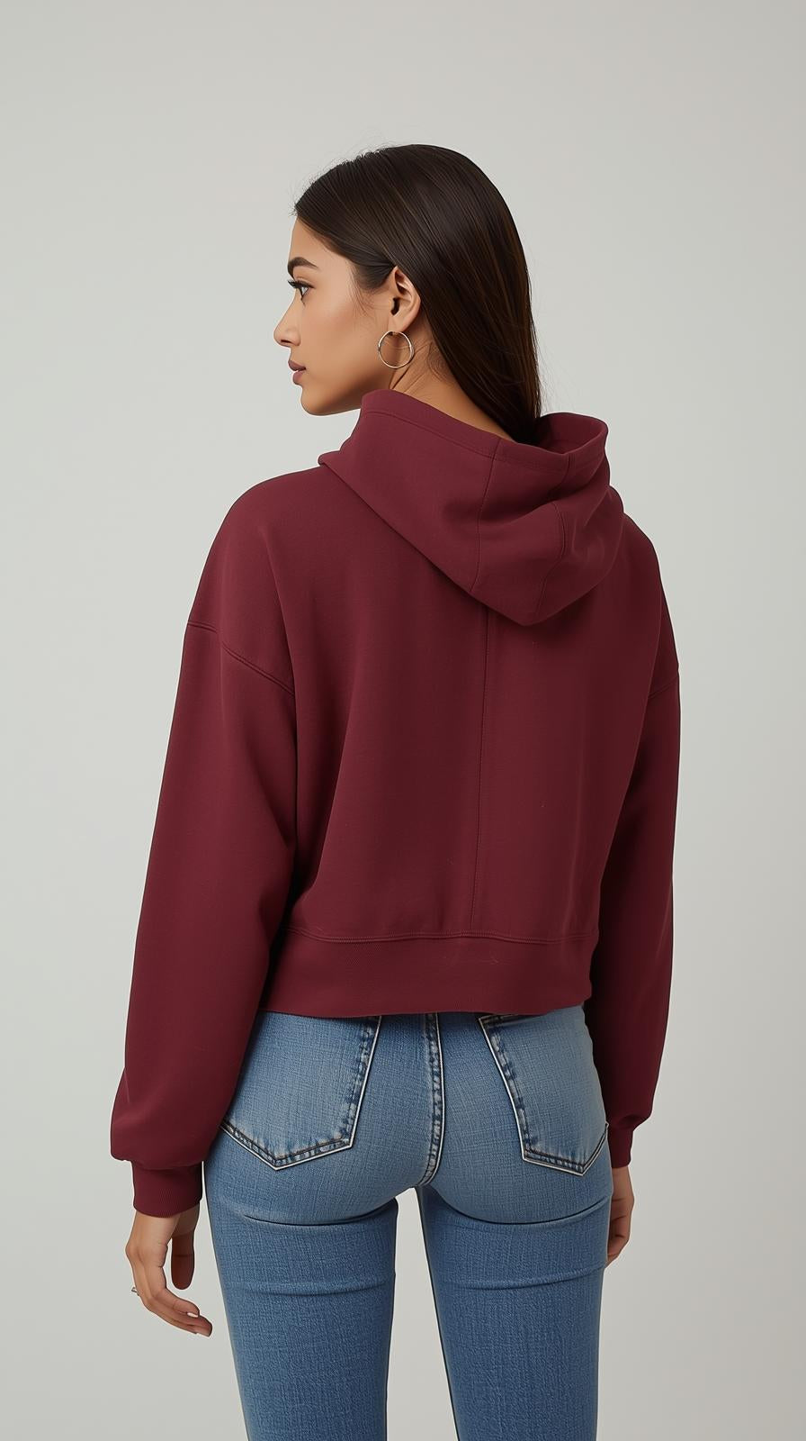 90’s Generation Crop Hoodie 💿 | Retro Vibes for the Cool Girl Era